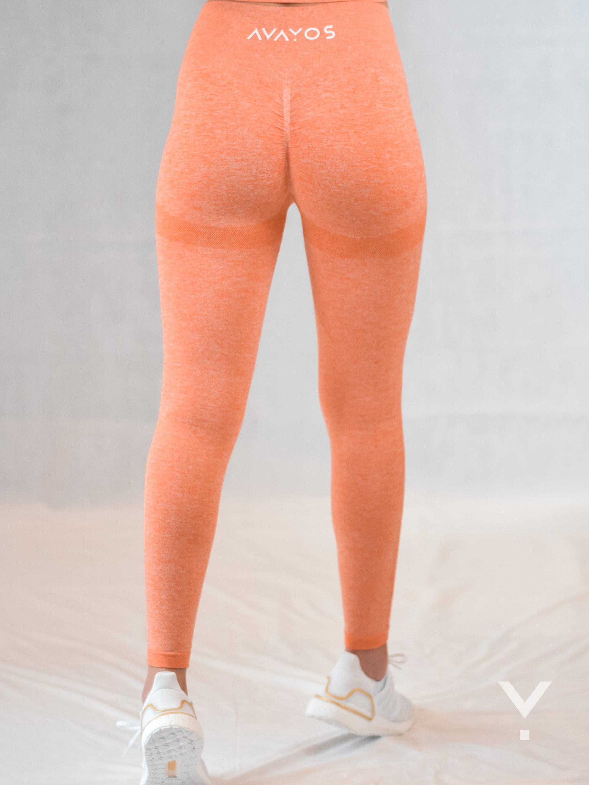 Aero Leggings Orange - Leggings | AVAYOS