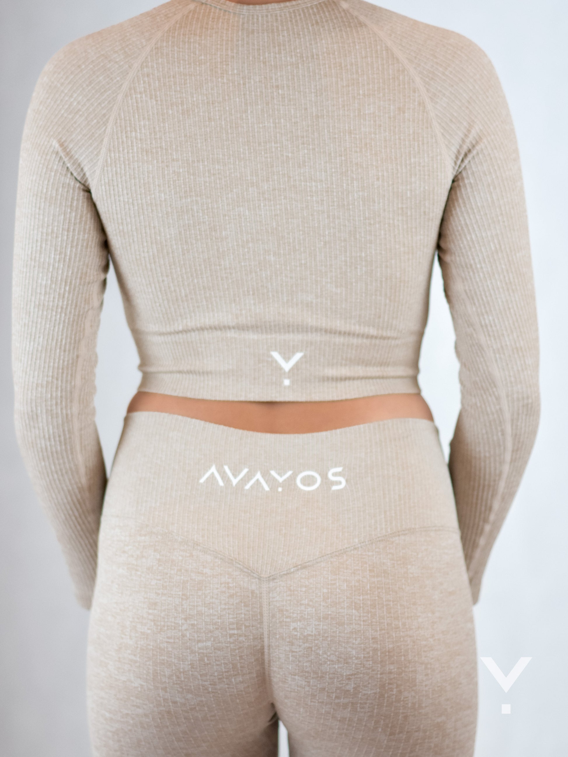 Balance Long Sleeve Khaki - Long Sleeves | AVAYOS