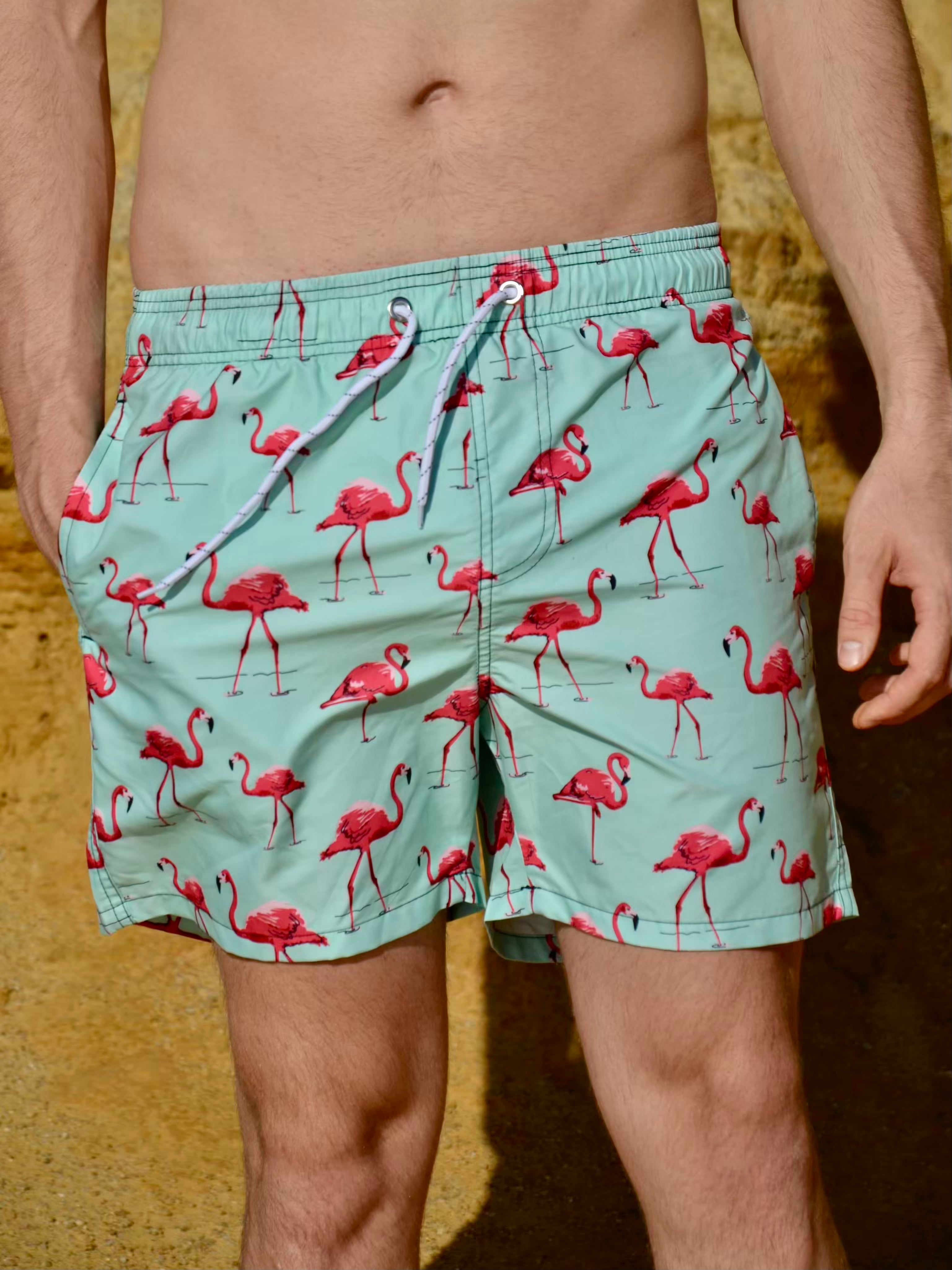 Flammy Swim Shorts Aquamarine