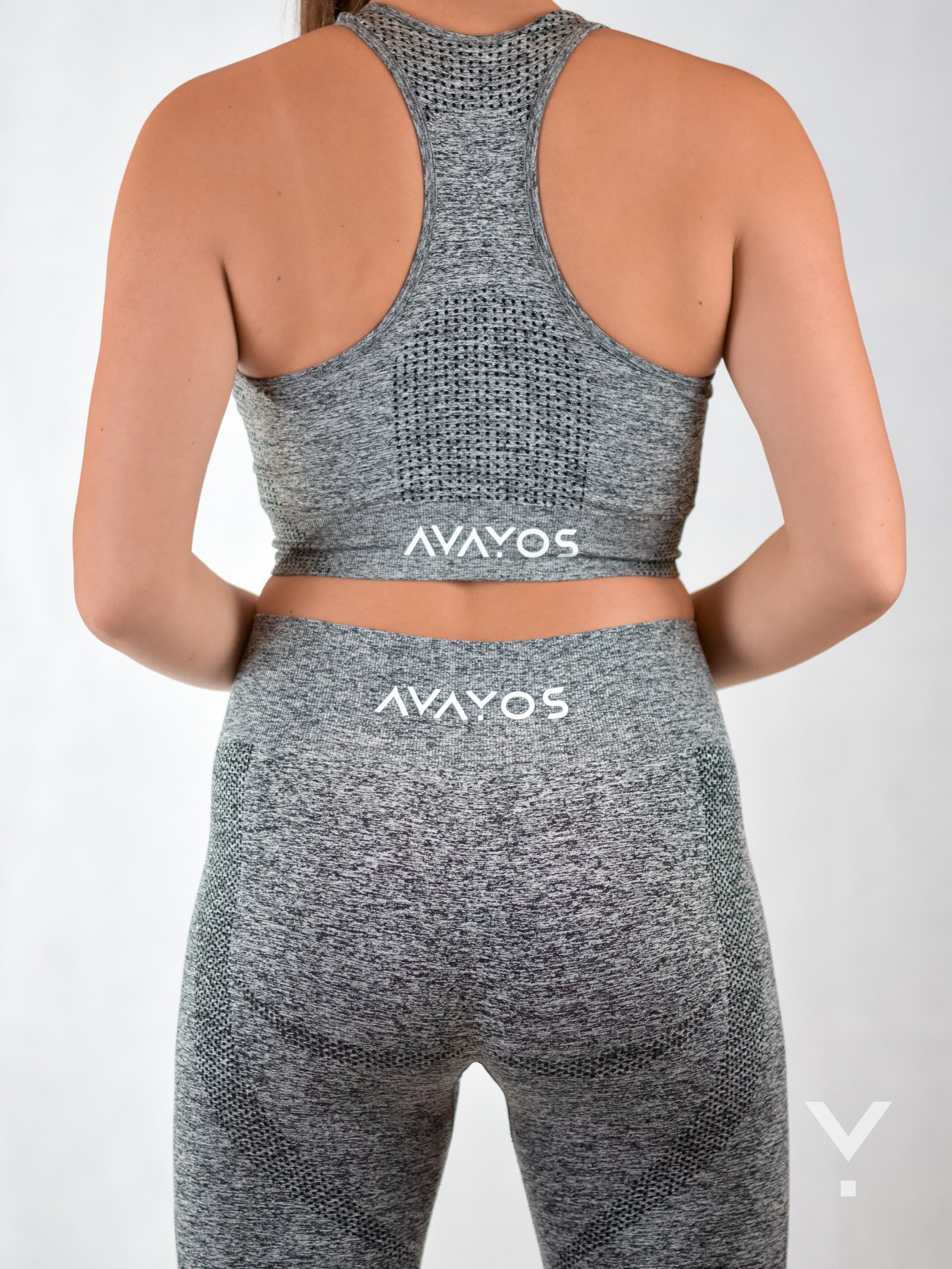 Reflex Sports Bra Grey - Sports Bras | AVAYOS