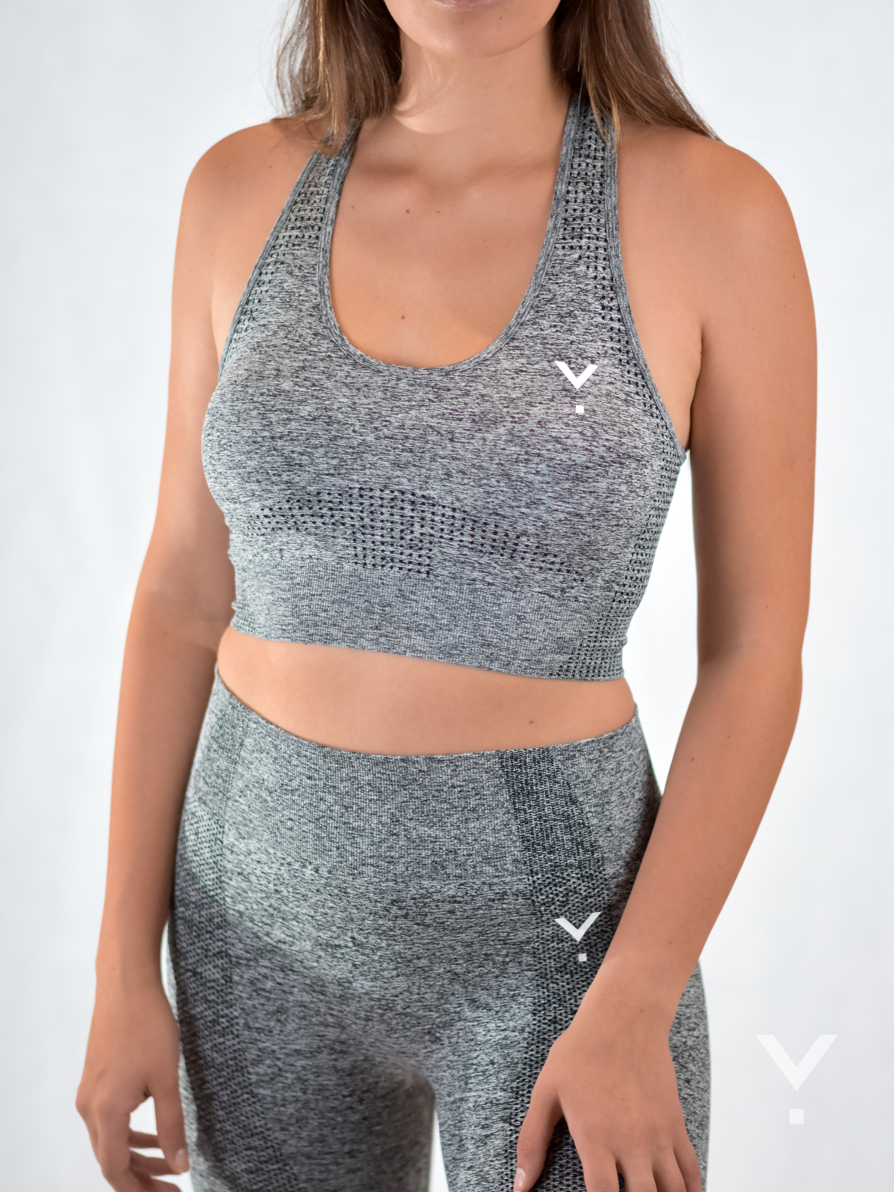 Reflex Sports Bra Grey - Sports Bras | AVAYOS