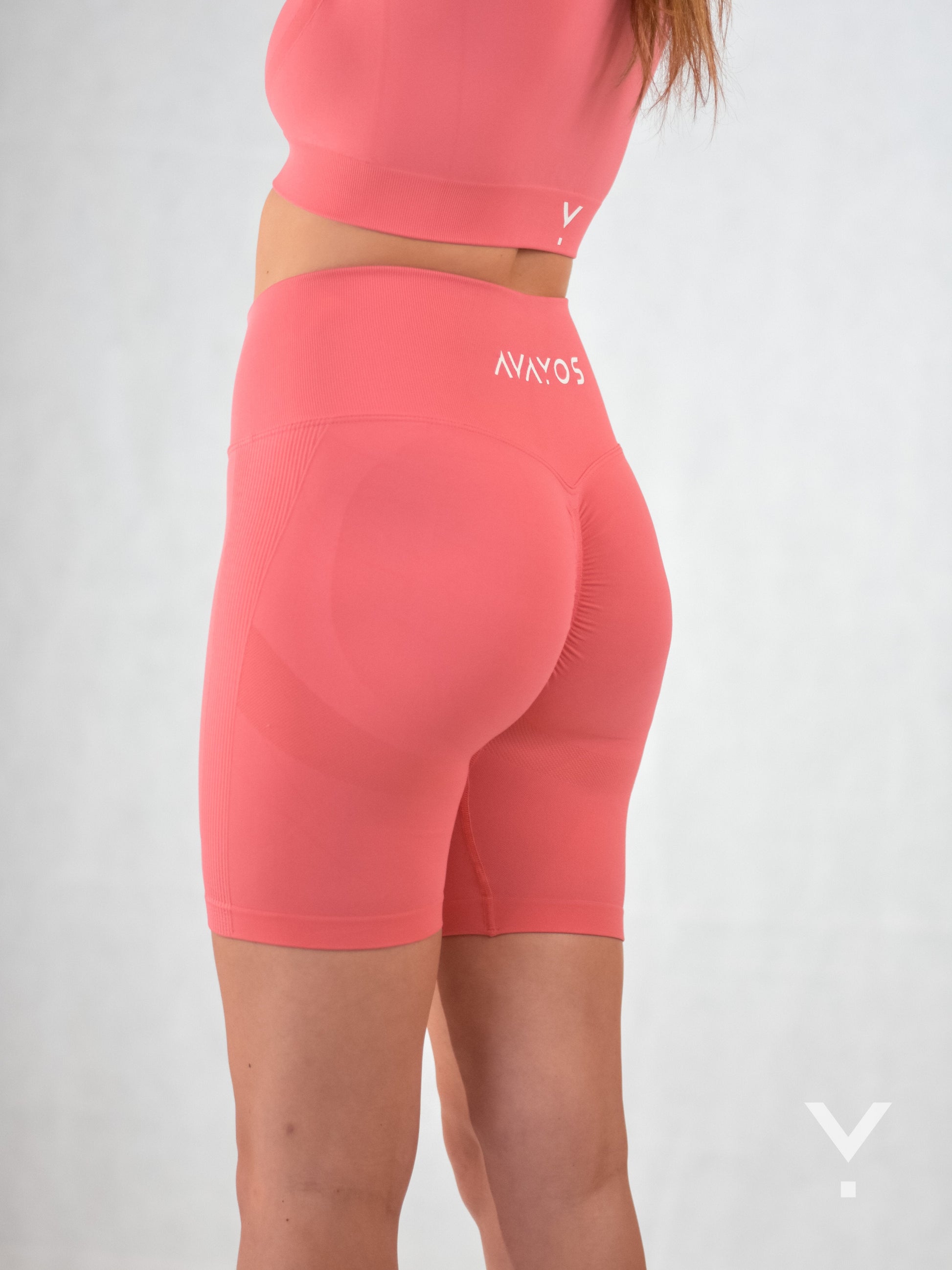 Sculpt Shorts Pink - Womens Shorts | AVAYOS