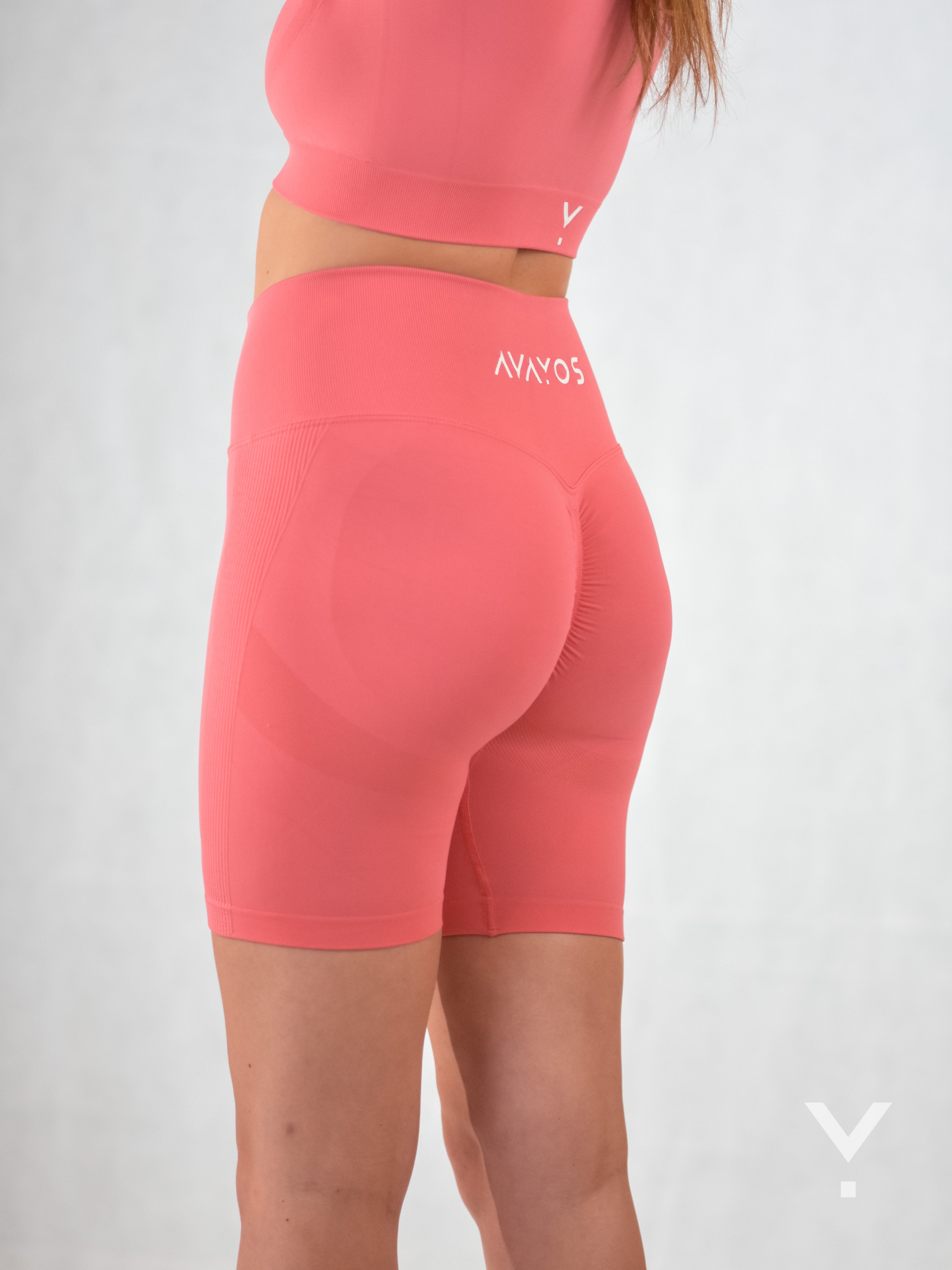 Sculpt Shorts Pink - Womens Shorts | AVAYOS