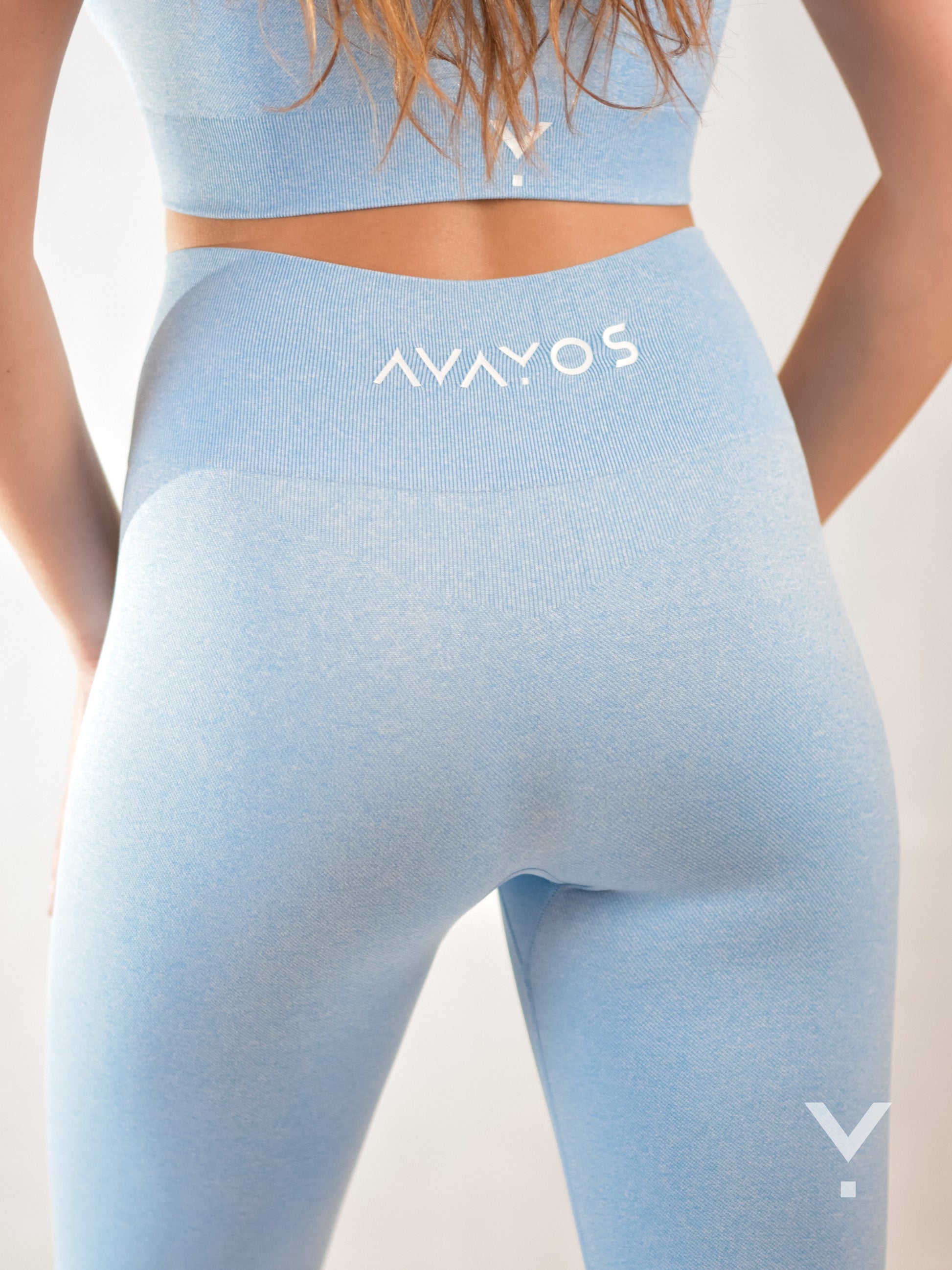 Zeal Leggings Blue - Leggings | AVAYOS