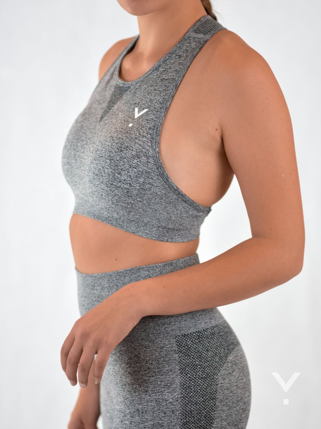 Adapt Sports Bra Grey - Sports Bras | AVAYOS