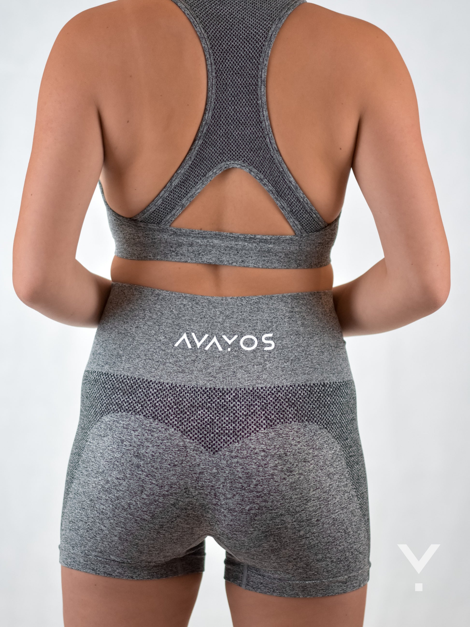 Adapt Sports Bra Grey - Sports Bras | AVAYOS
