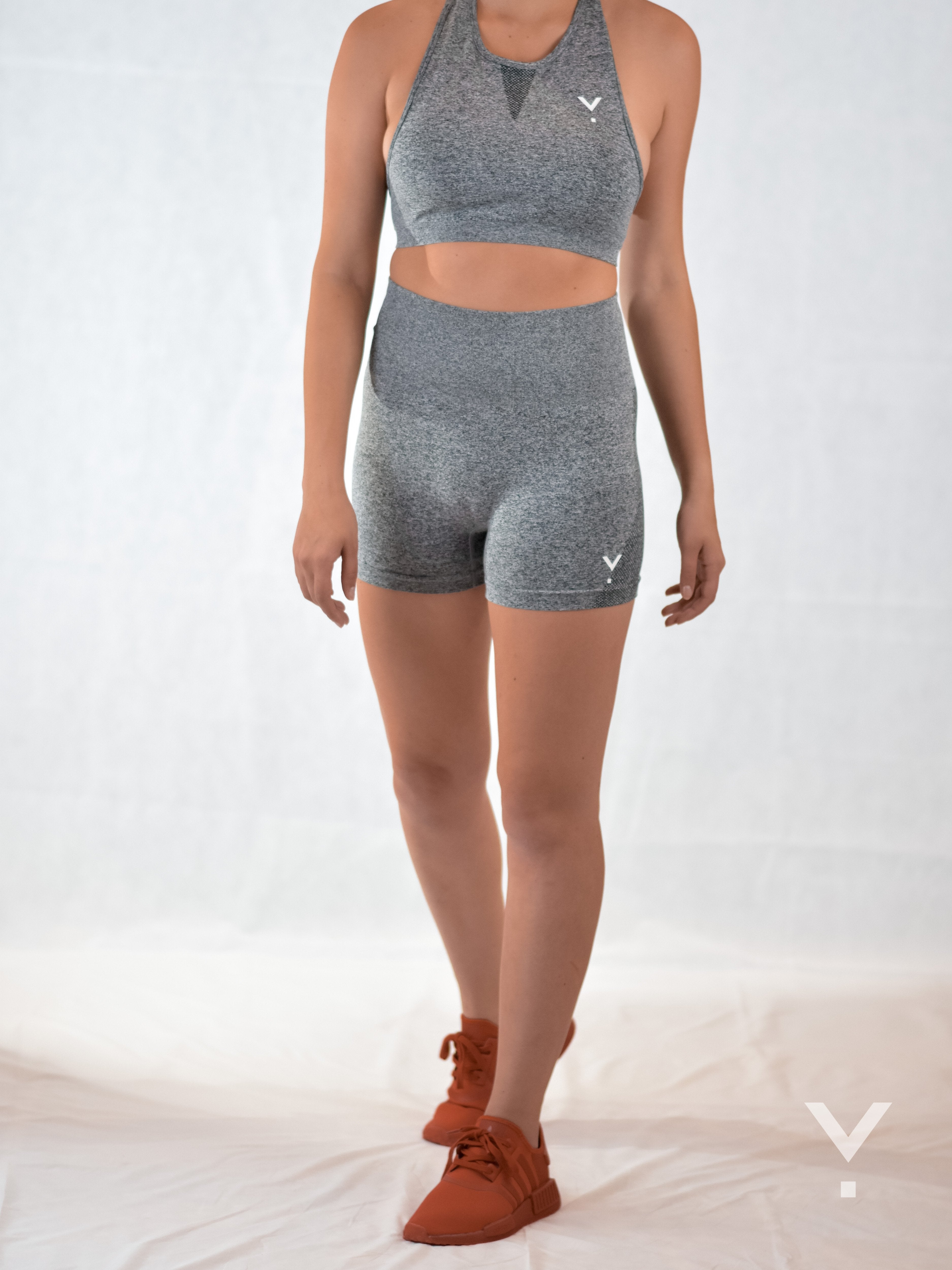 Adapt Sports Bra Grey - Sports Bras | AVAYOS