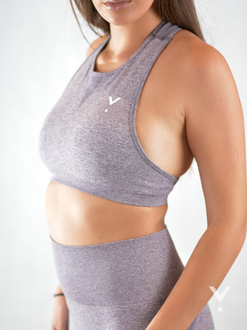 Adapt Sports Bra Purple - Sports Bras | AVAYOS