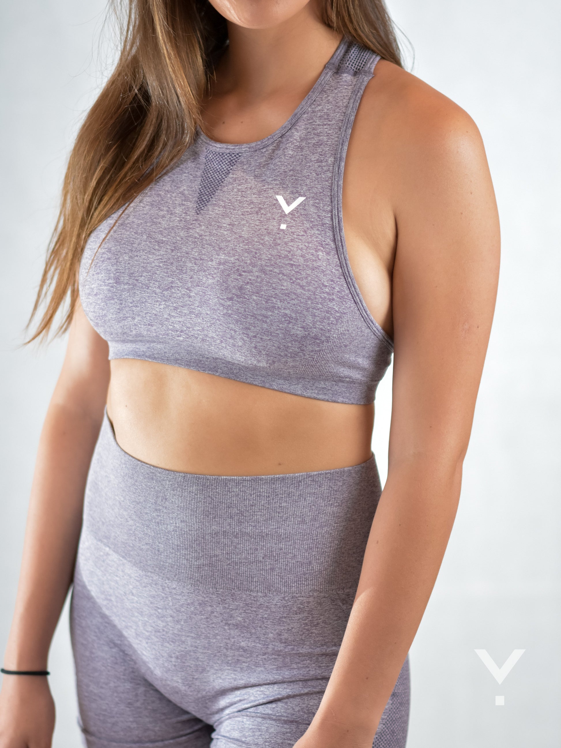 Adapt Sports Bra Purple - Sports Bras | AVAYOS