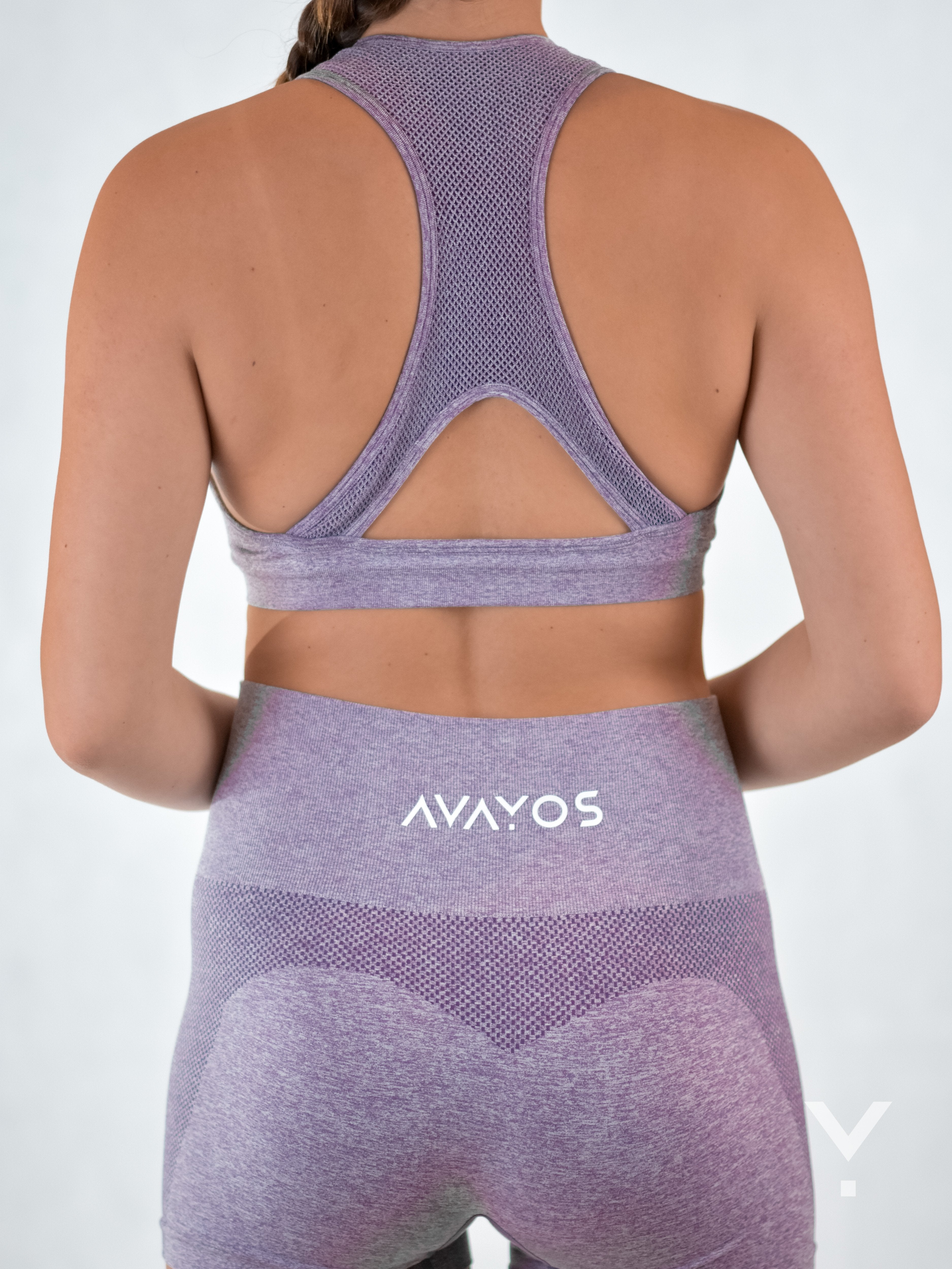 Adapt Sports Bra Purple - Sports Bras | AVAYOS
