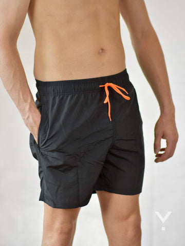 Bayside Swim Shorts Black - Swim Shorts | AVAYOS