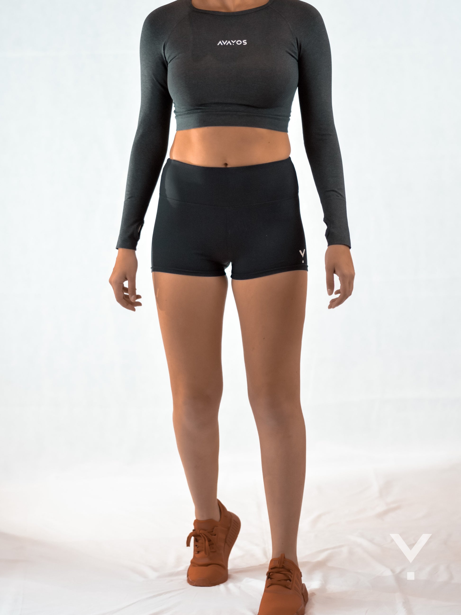 Core Shorts Black - Womens Shorts | AVAYOS
