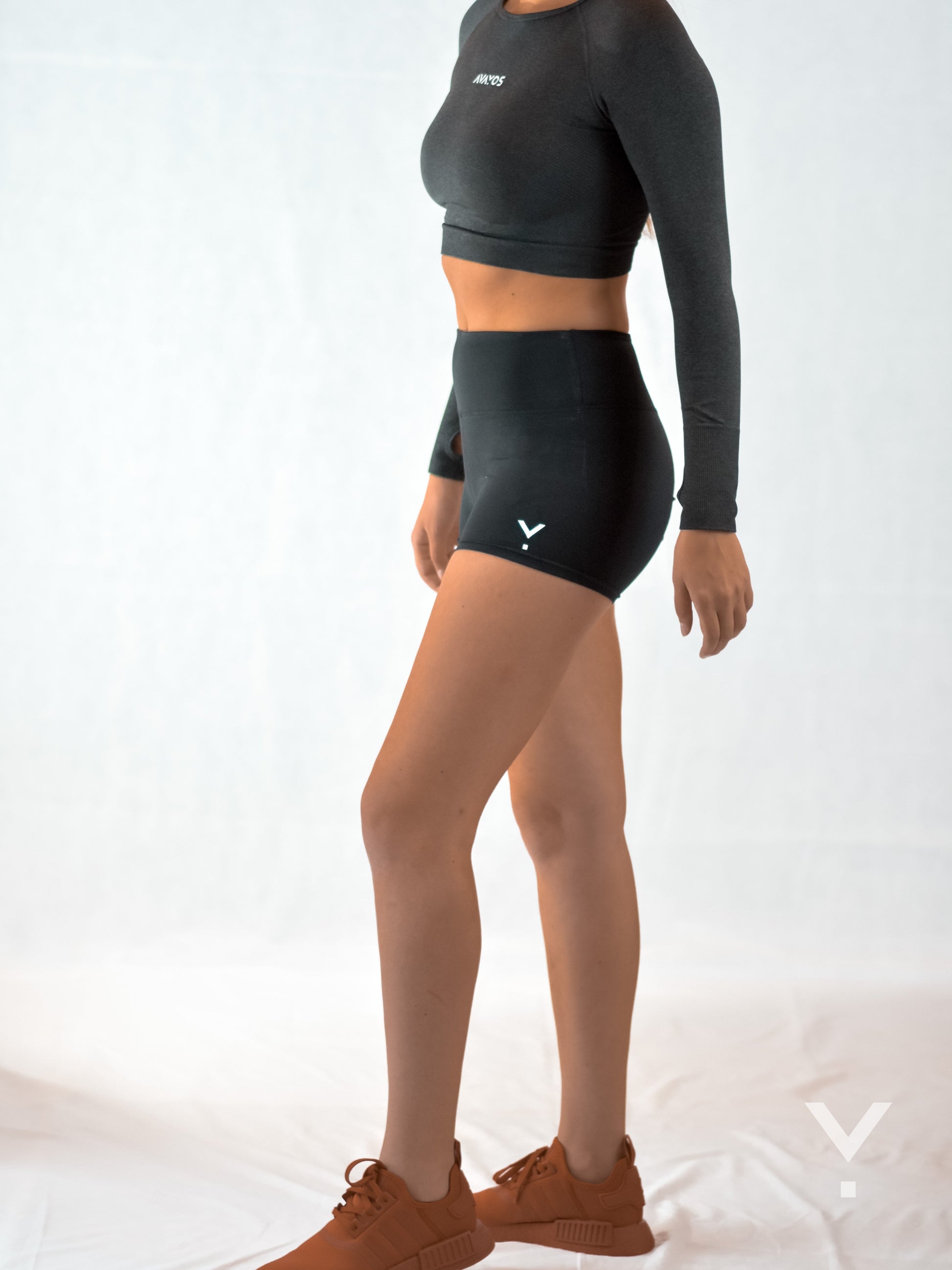 Core Shorts Black - Womens Shorts | AVAYOS