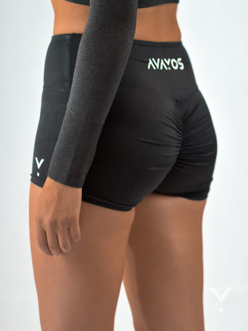 Core Shorts Black - Womens Shorts | AVAYOS