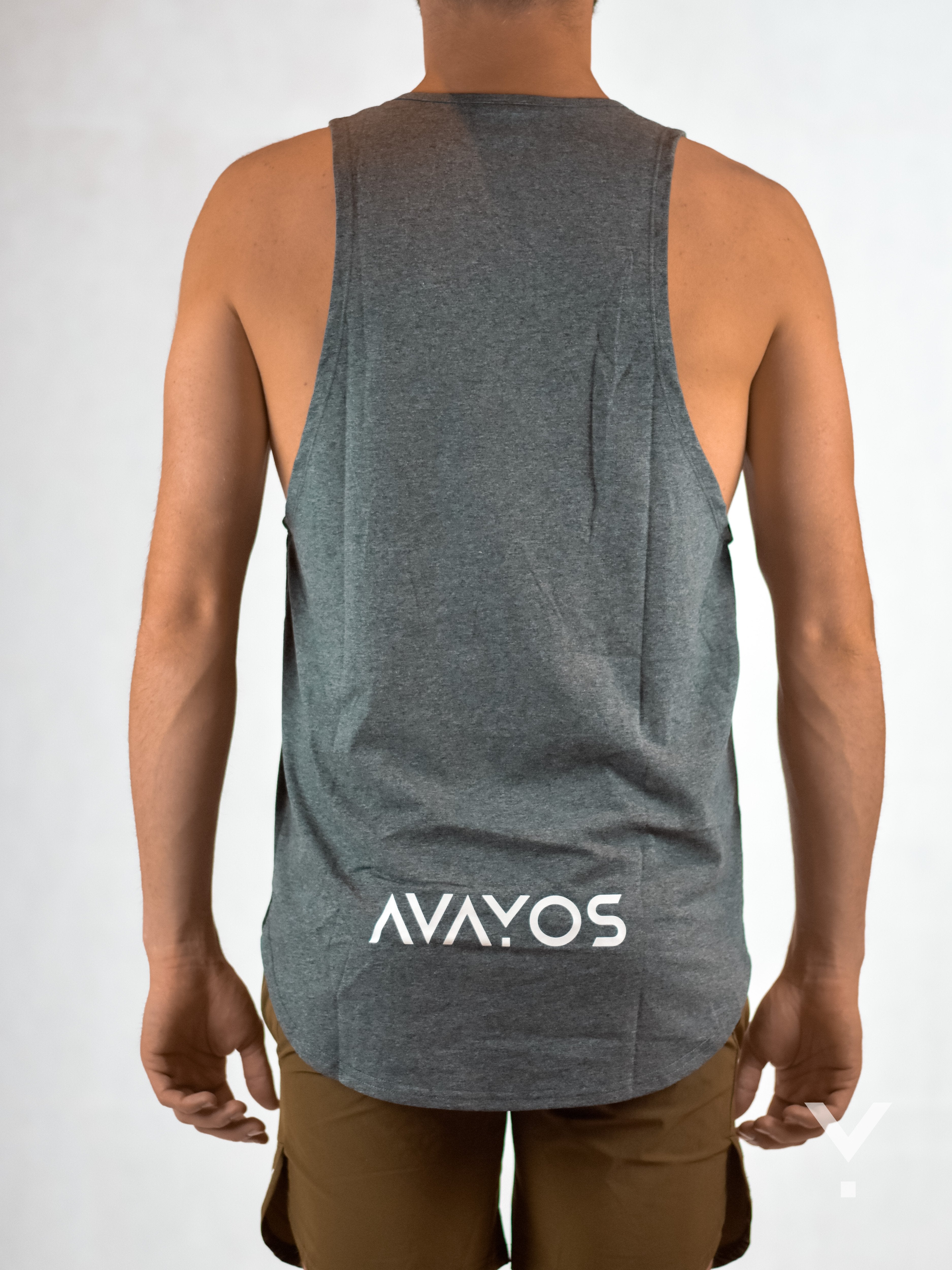 Critical Tank Grey - Mens Tanks | AVAYOS