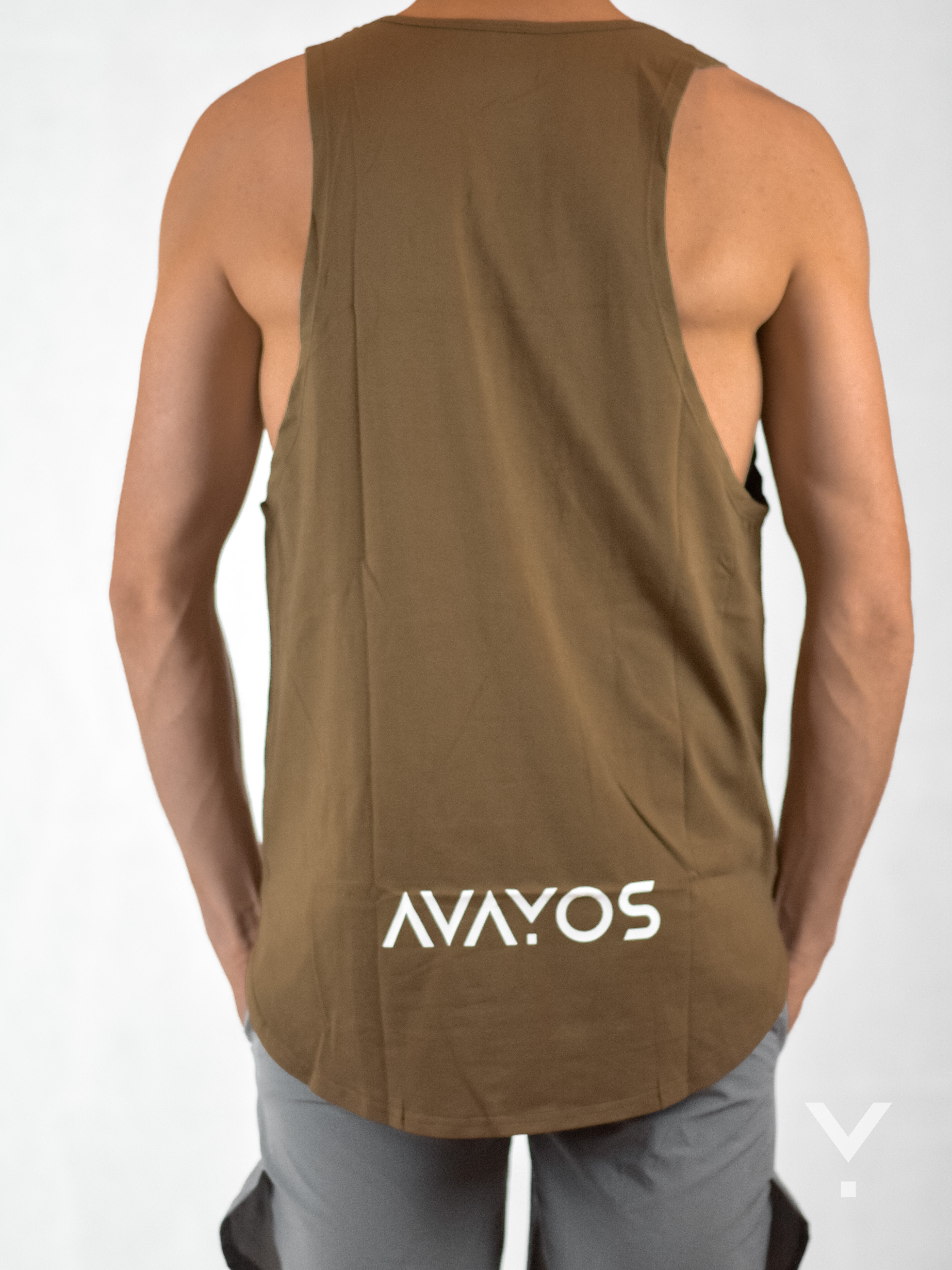 Critical Tank Olive - Mens Tanks | AVAYOS