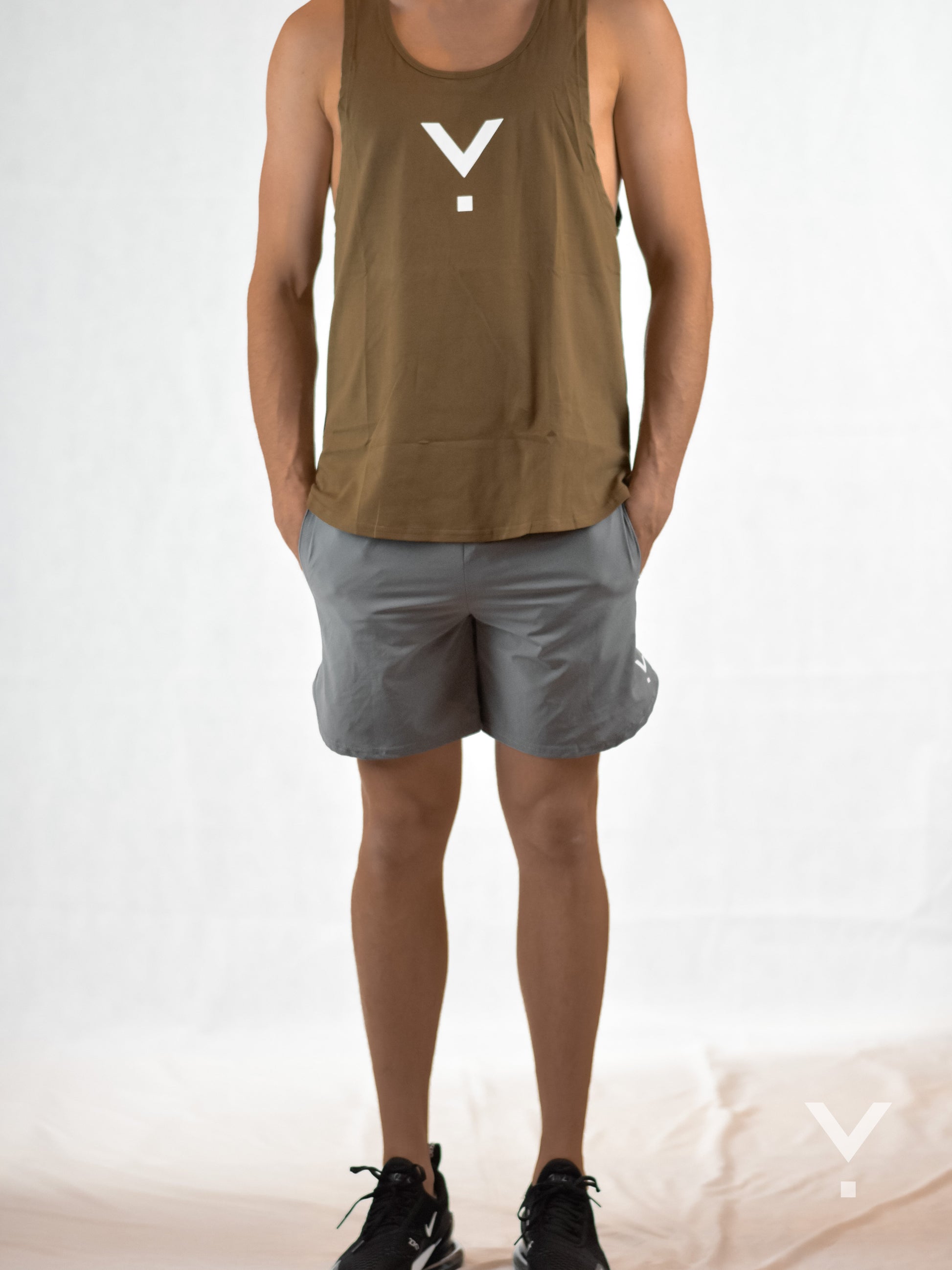 Critical Tank Olive - Mens Tanks | AVAYOS