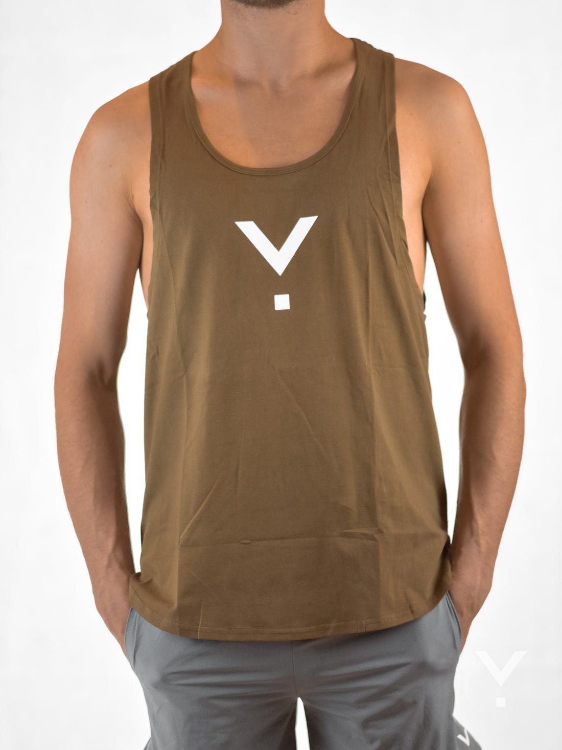 Critical Tank Olive - Mens Tanks | AVAYOS