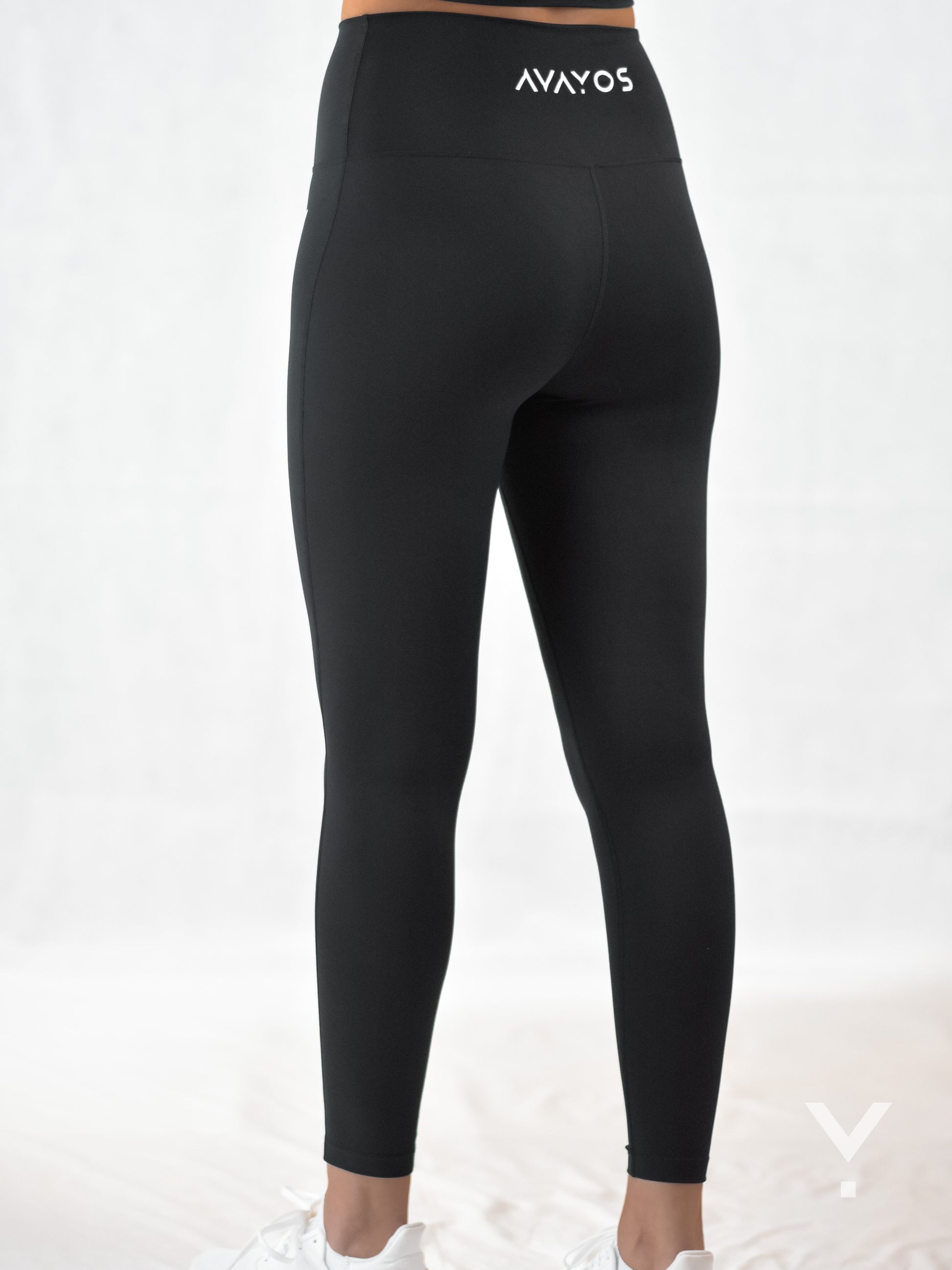 Electra Leggings Black - Leggings | AVAYOS