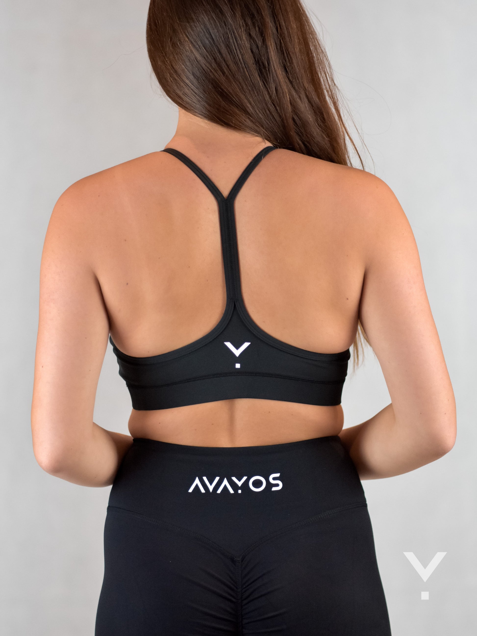Force Sports Bra Black - Sports Bras | AVAYOS