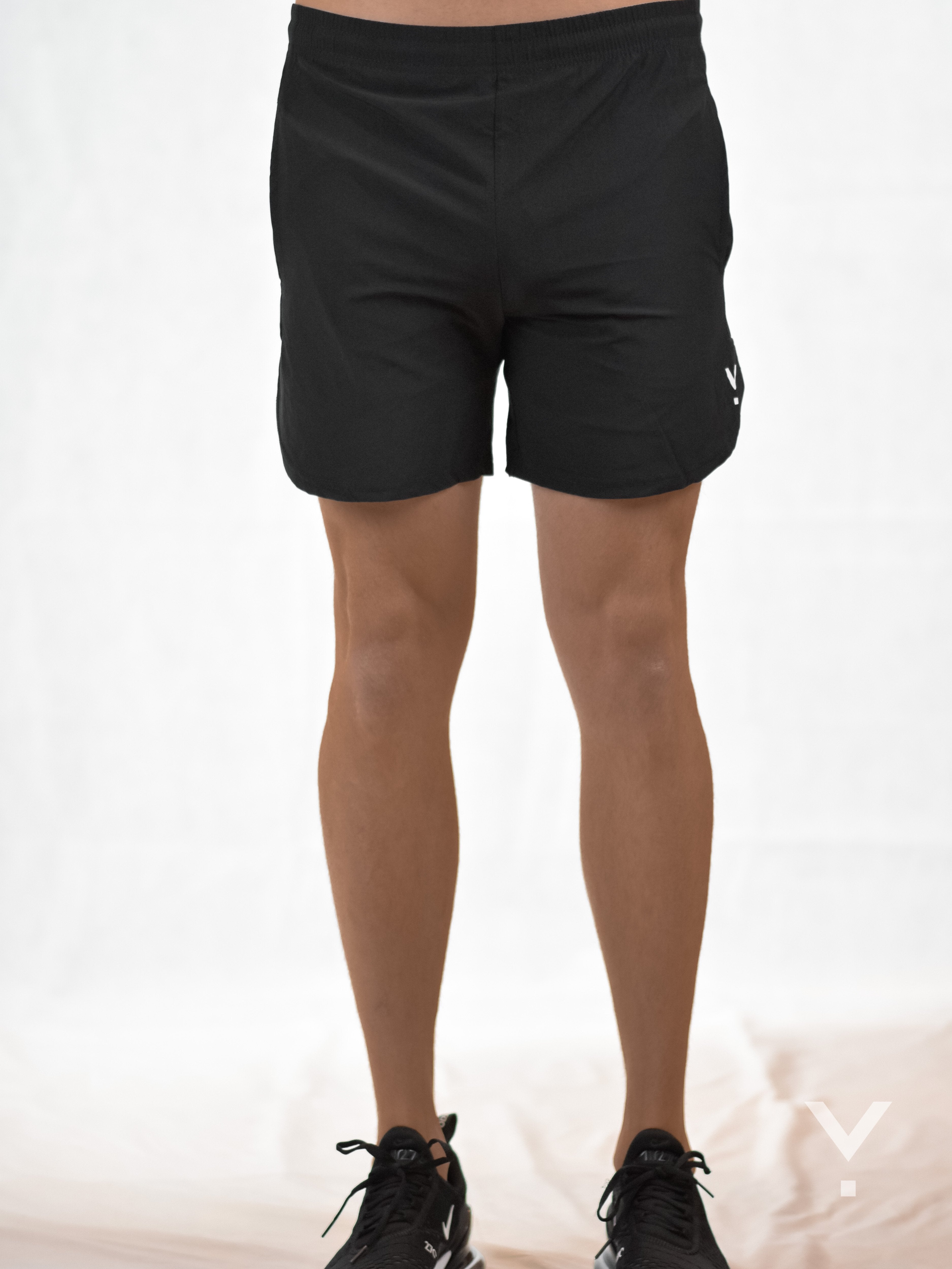 Legacy Shorts Black - Mens Shorts | AVAYOS