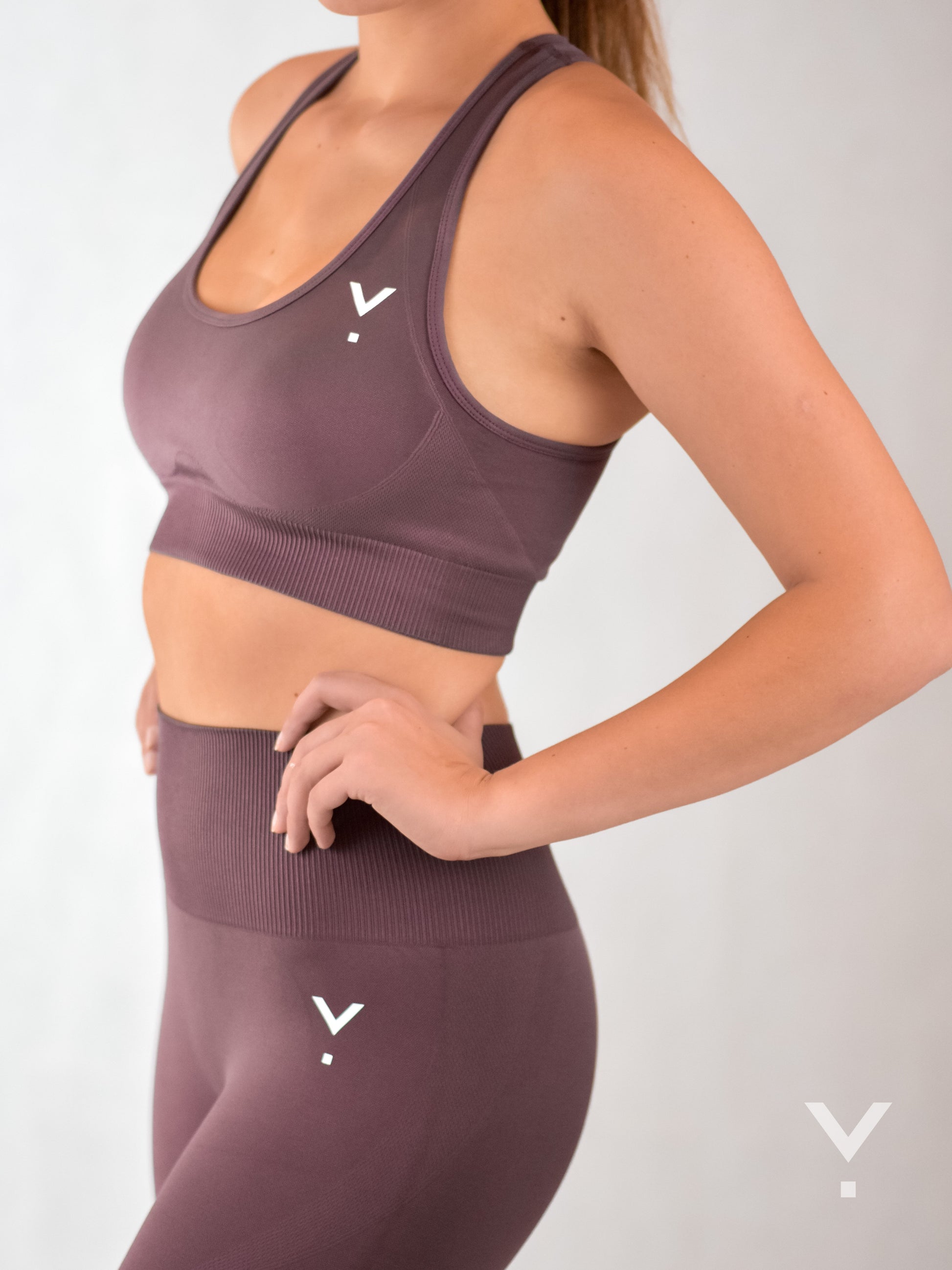 Performance Sports Bra Deep Purple - Sports Bras | AVAYOS