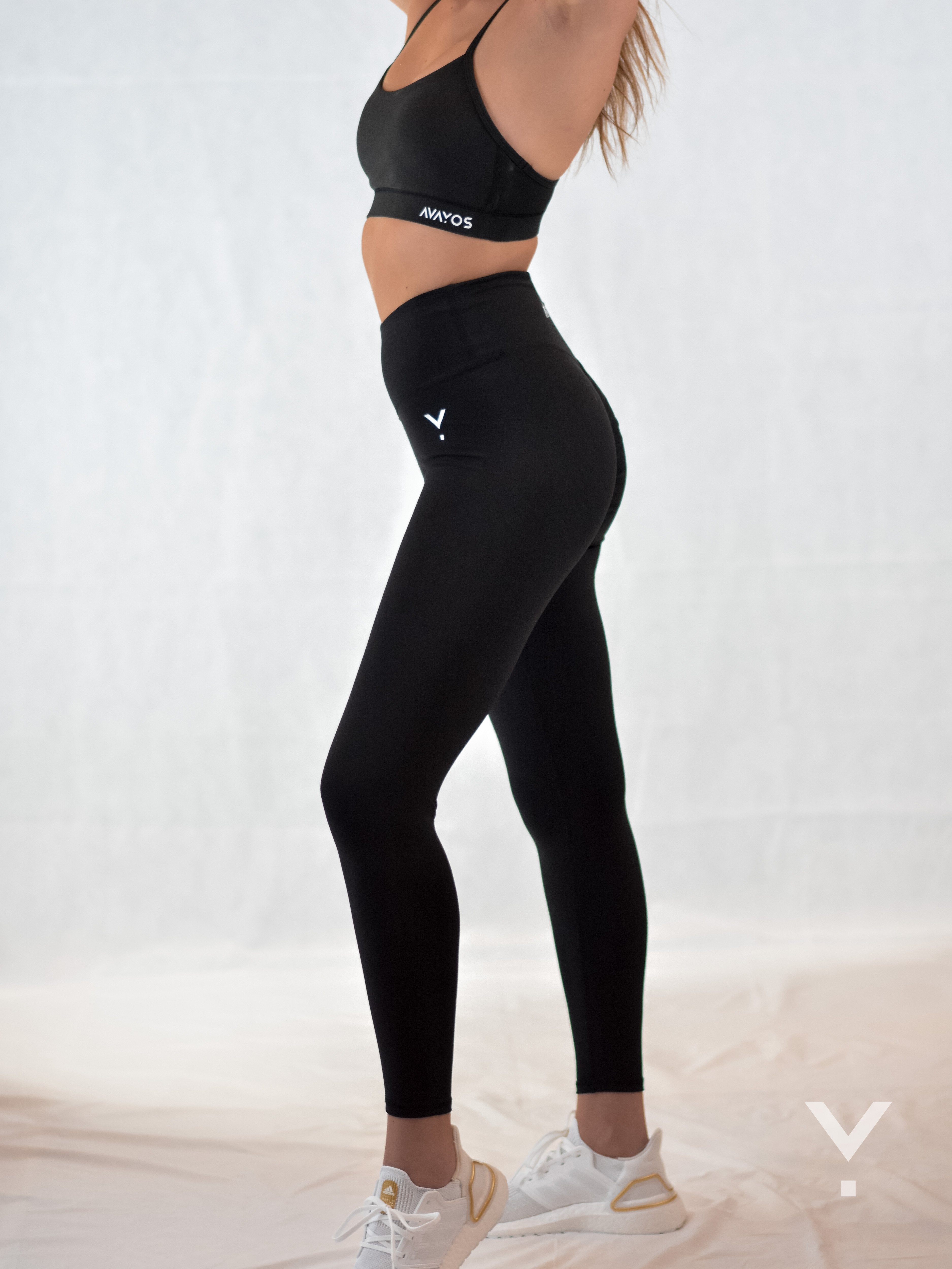 Strike Leggings Black - Leggings | AVAYOS