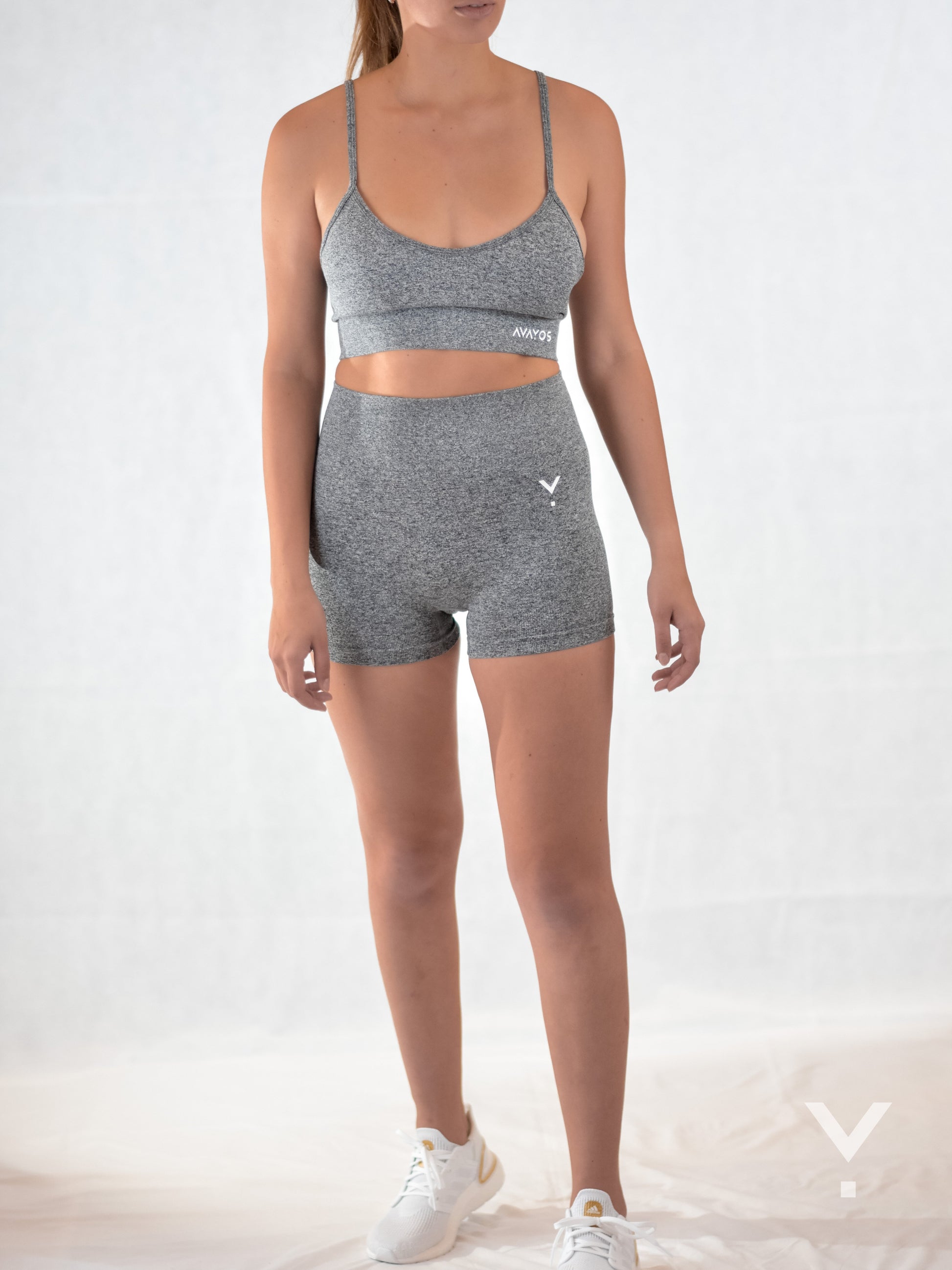 Zeal Sports Bra Grey - Sports Bras | AVAYOS