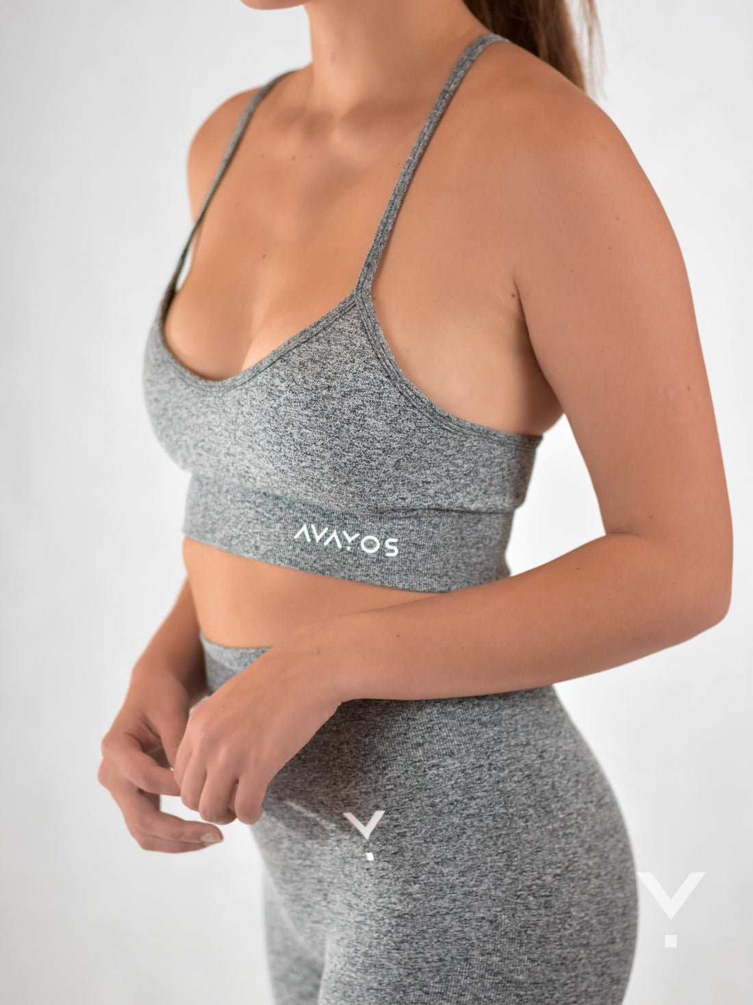Zeal Sports Bra Grey - Sports Bras | AVAYOS