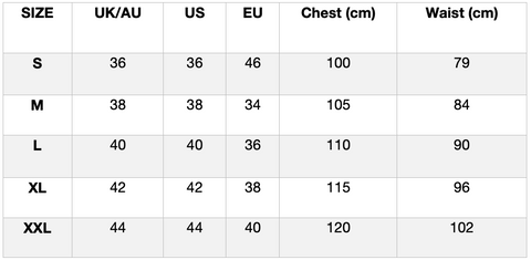 Size Guide