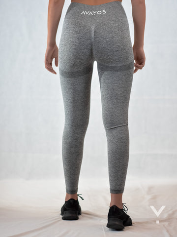 Aero Leggings Grey - Leggings | AVAYOS