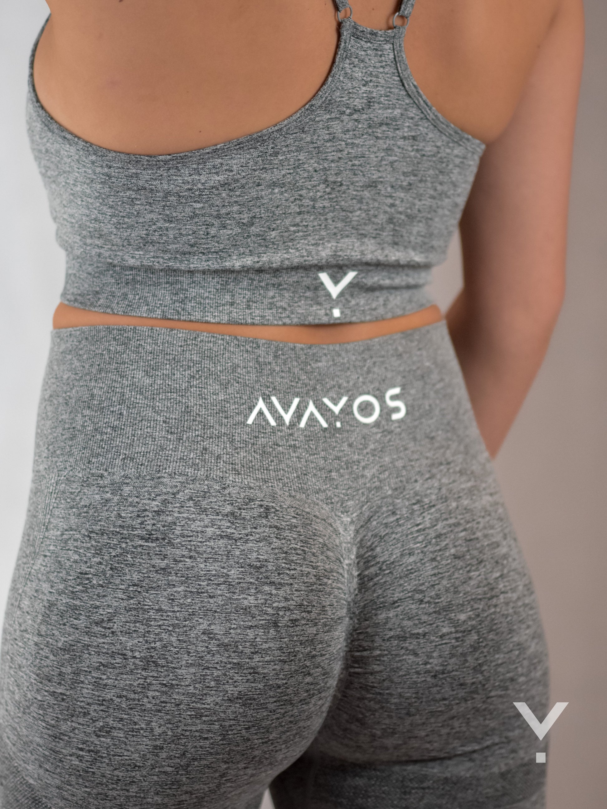 Aero Leggings Grey - Leggings | AVAYOS