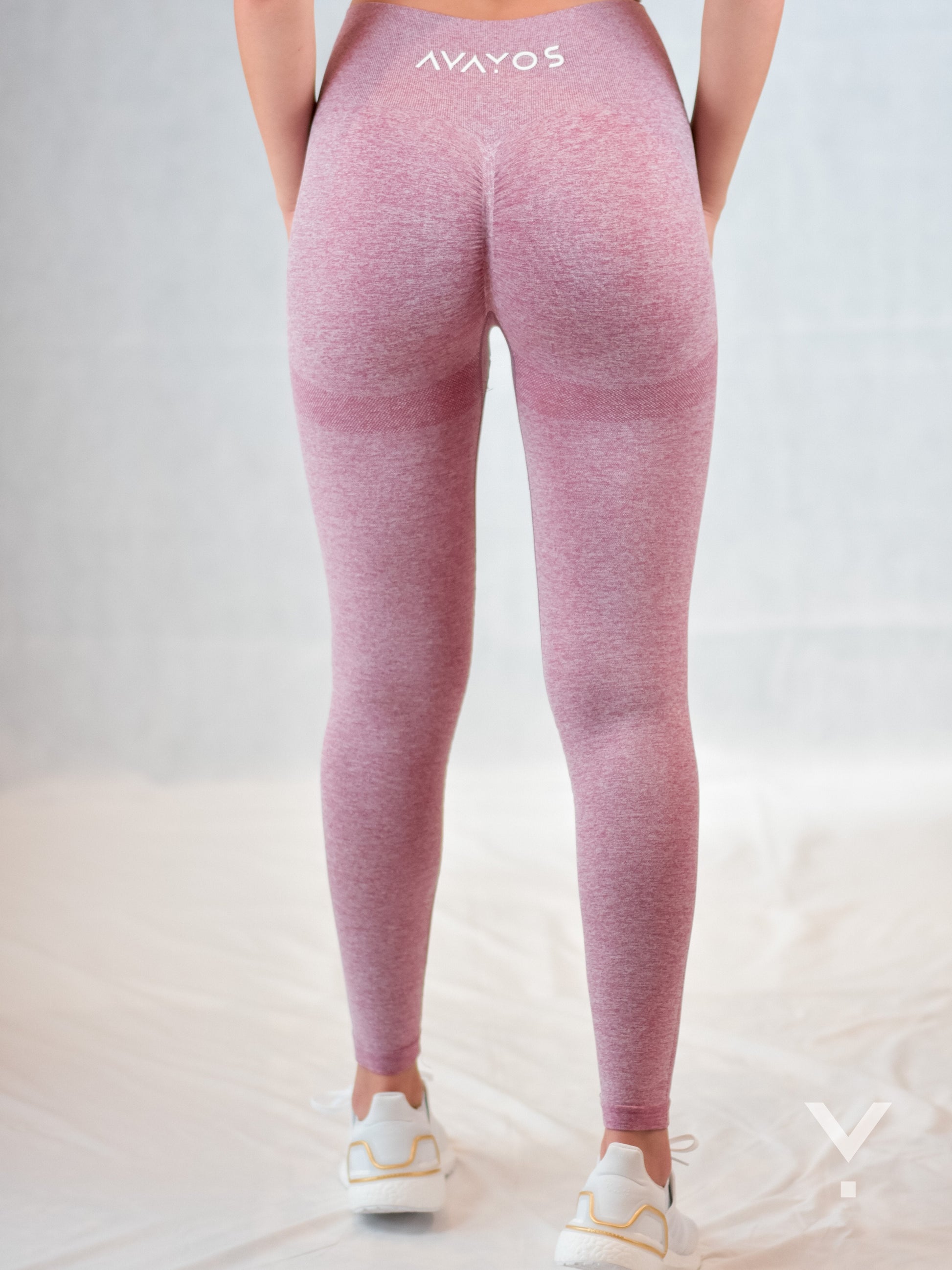 Aero Leggings Pink - Leggings | AVAYOS