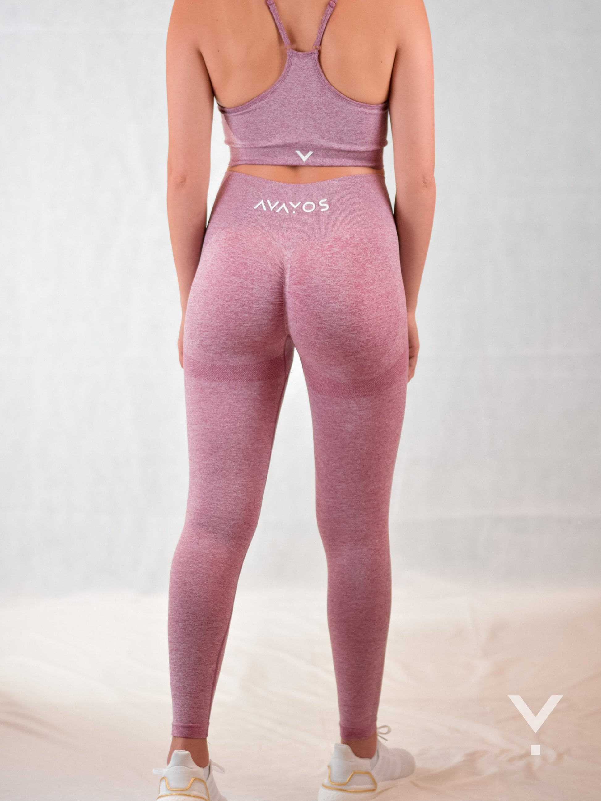 Aero Leggings Pink - Leggings | AVAYOS