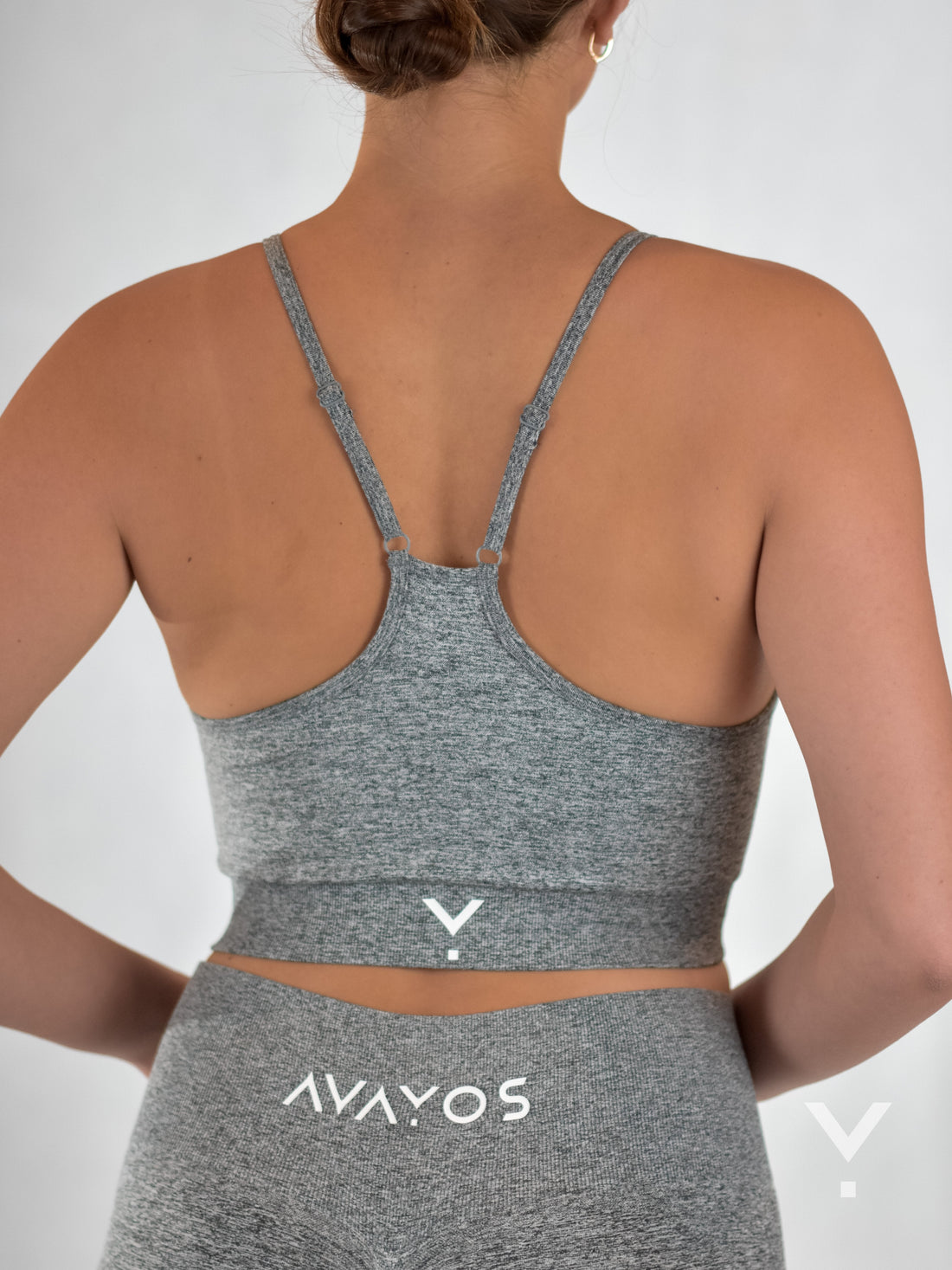 Aero Sports Bra Grey - Sports Bras | AVAYOS