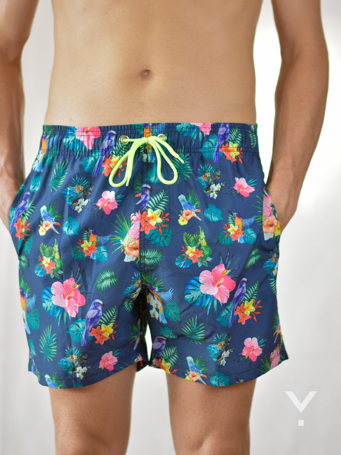 Flora Swim Shorts - Swim Shorts | AVAYOS