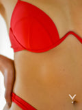 Invise Bikini Top Red - Bikini top | AVAYOS