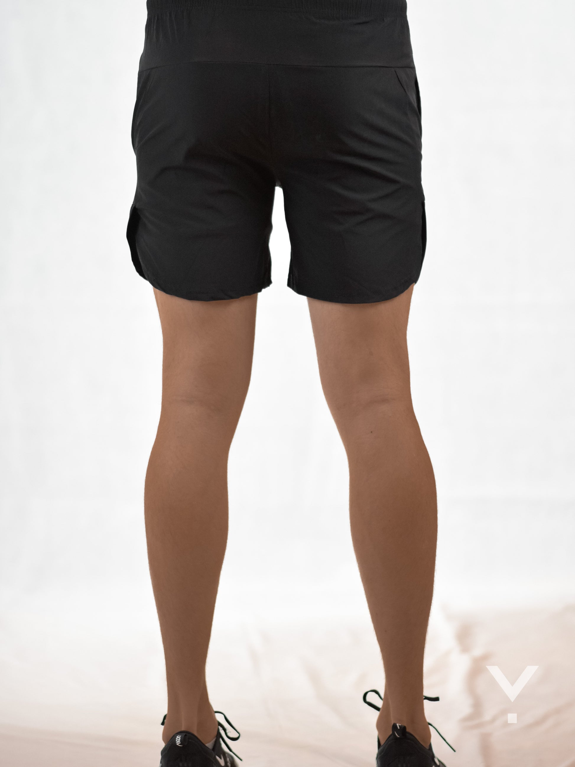 Legacy Shorts Black - Mens Shorts | AVAYOS