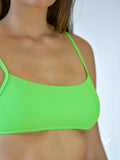 Lucid Bikini Top Green - Bikini top | AVAYOS