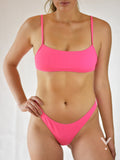 Lucid Bikini Top Pink - Bikini top | AVAYOS