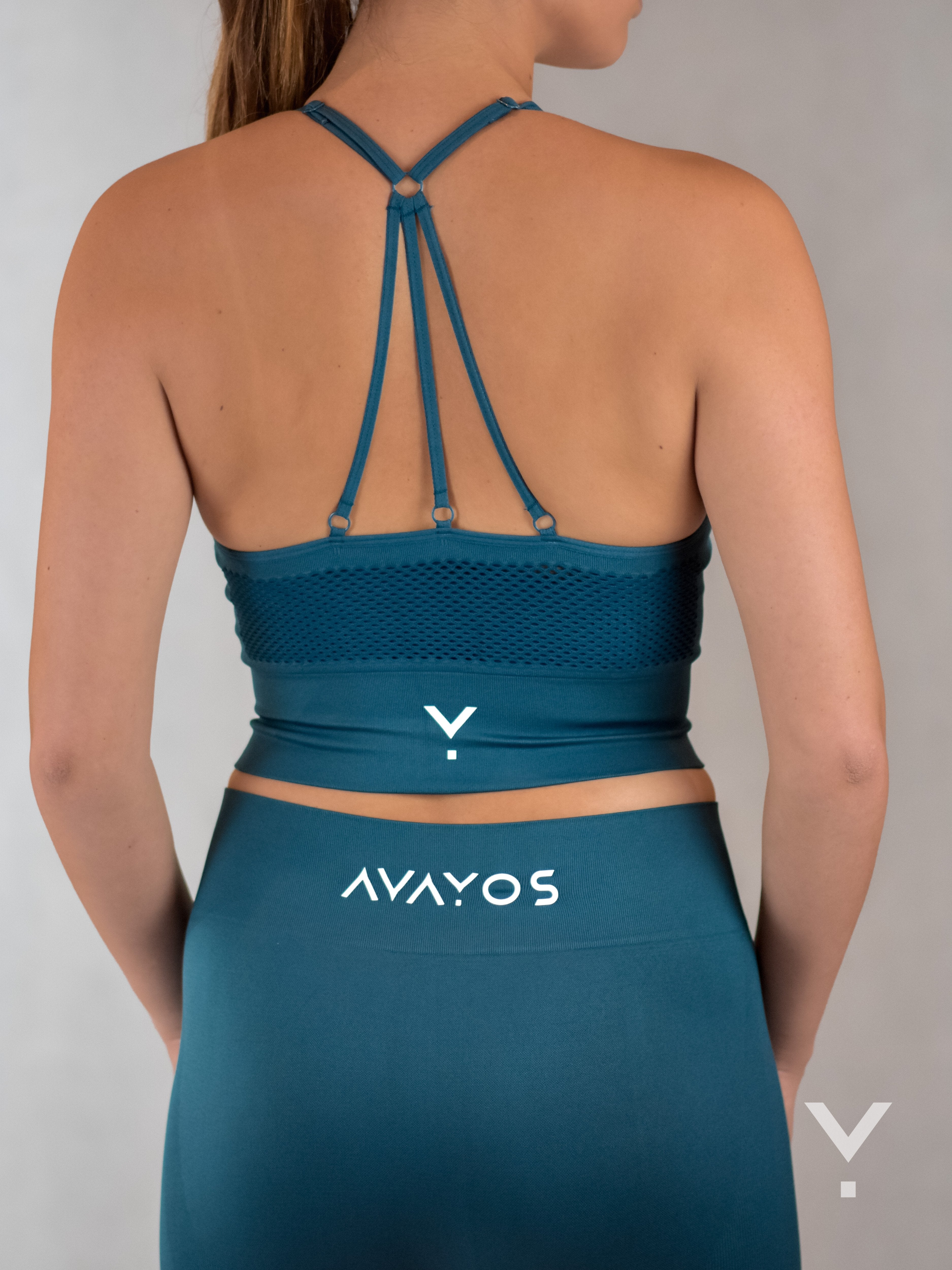 Momentum Sports Bra Blue - Sports Bras | AVAYOS