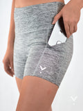 Rep Shorts Grey - Womens Shorts | AVAYOS