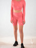 Sculpt Shorts Pink - Womens Shorts | AVAYOS