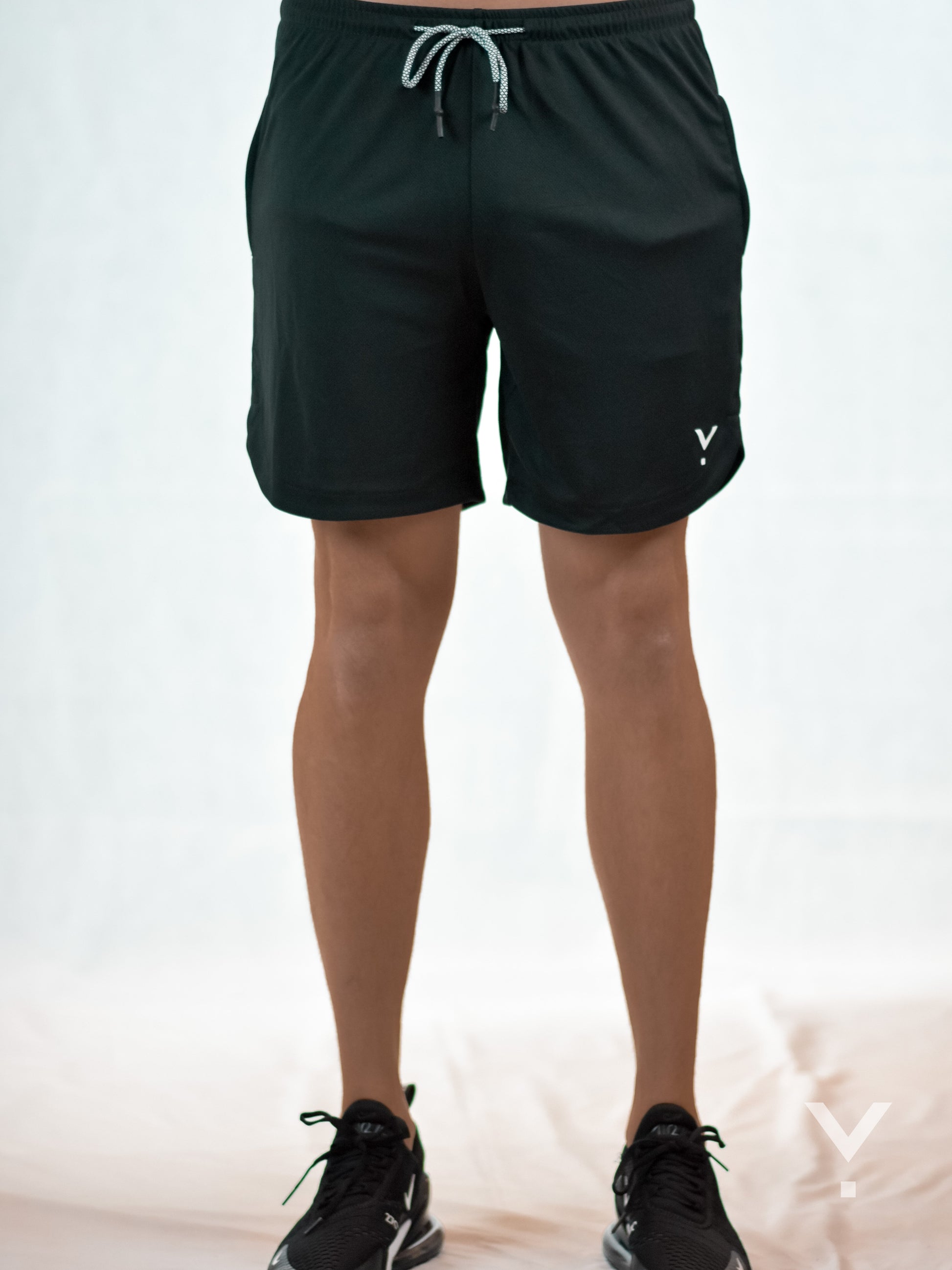 Velocity Shorts Black - Mens Shorts | AVAYOS