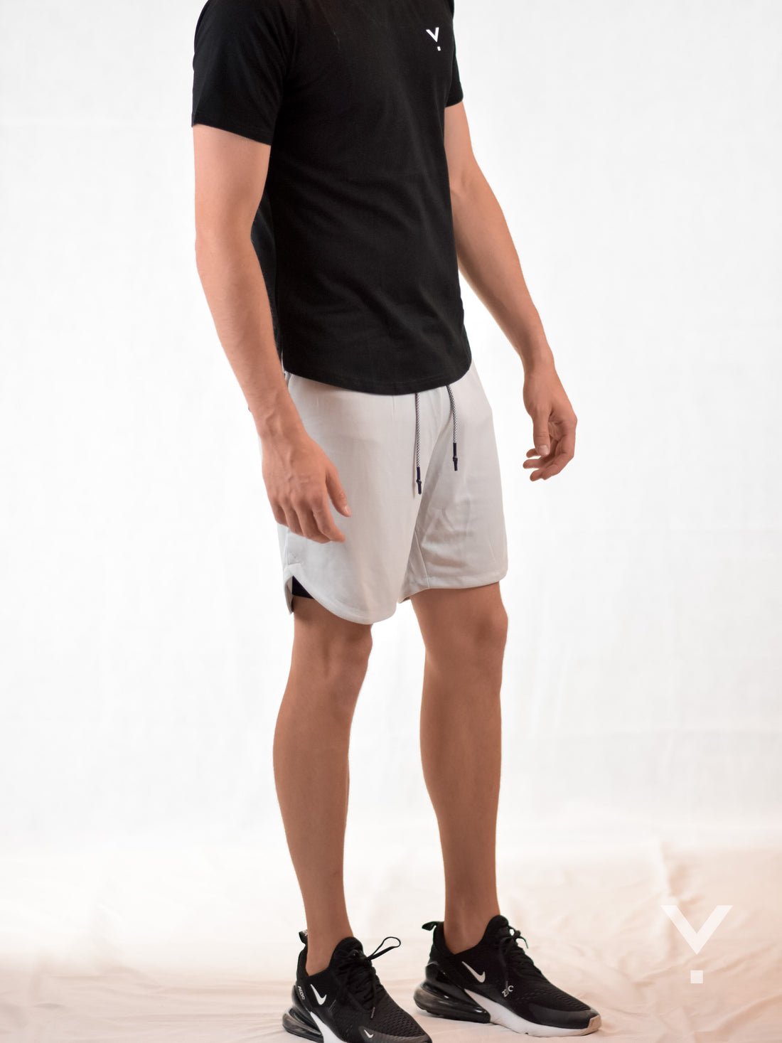 Velocity Shorts Light Grey - Mens Shorts | AVAYOS